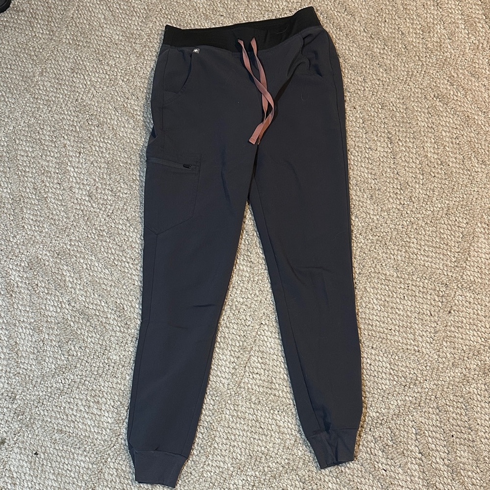 Figs Women's Zamora Jogger Pants - Charcoal XS Tall